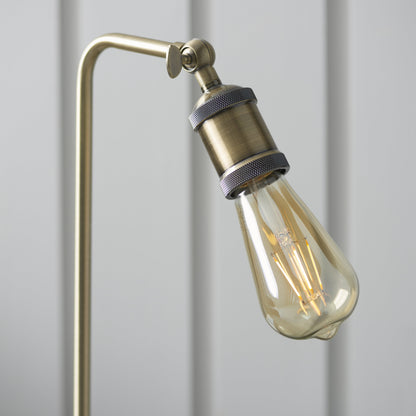 Hal Table Lamp Antique Brass