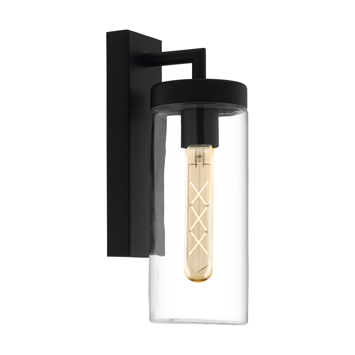 Bovolone Black Outdoor Wall Light