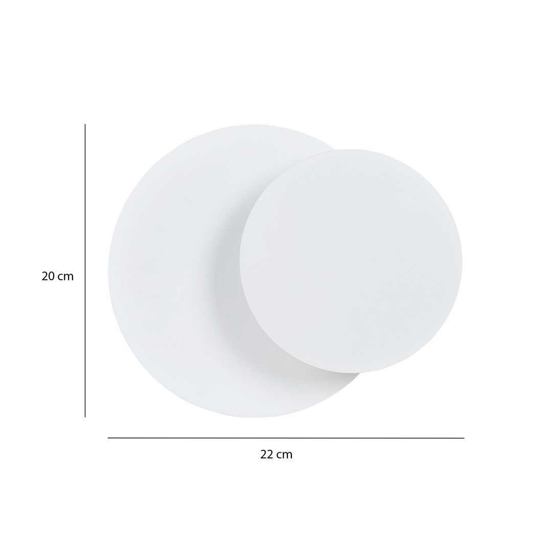 Circle Wall Light White