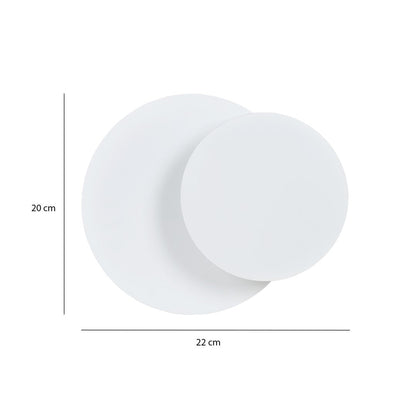 Circle Wall Light White