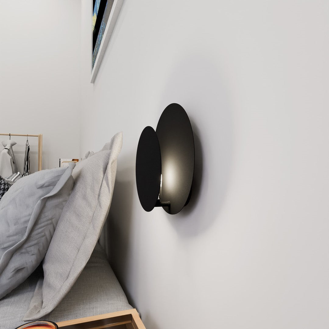 Circle Wall Light Black