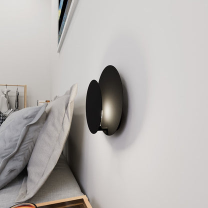 Circle Wall Light Black