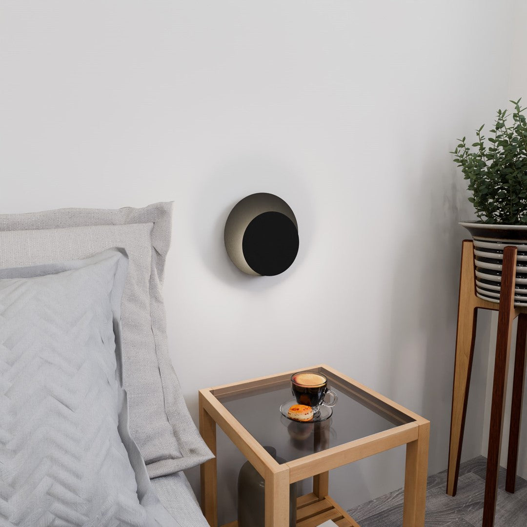 Circle Wall Light Black