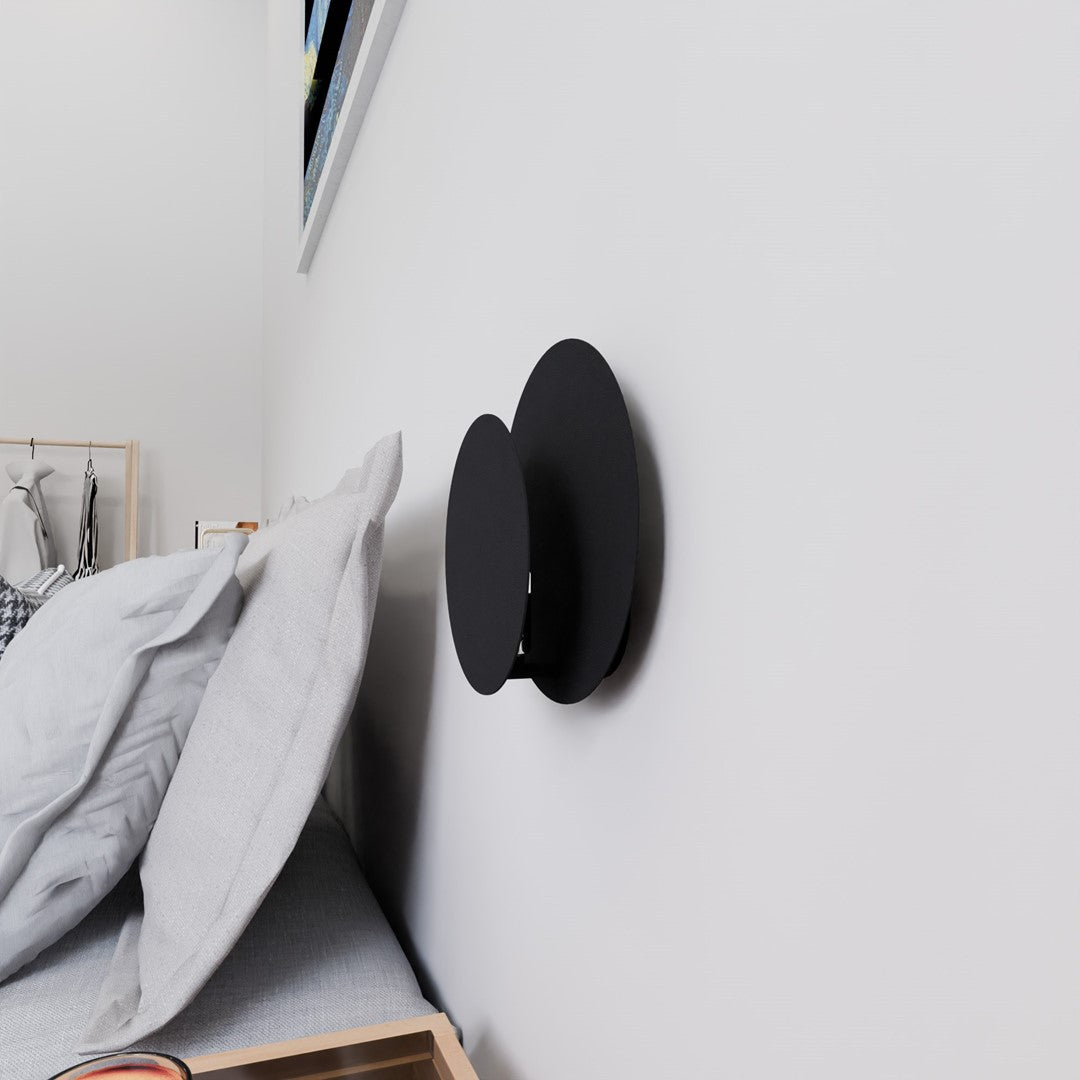 Circle Wall Light Black