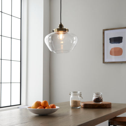 Anri Antique Brass Ceiling Pendant
