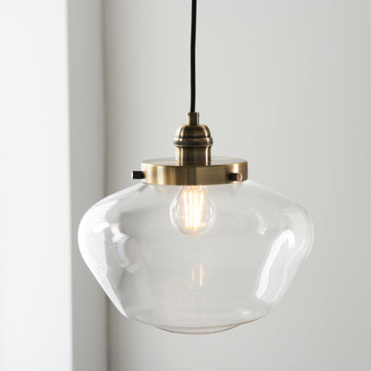 Anri Antique Brass Ceiling Pendant