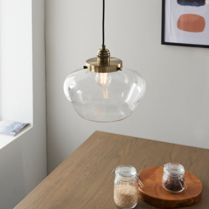 Anri Antique Brass Ceiling Pendant
