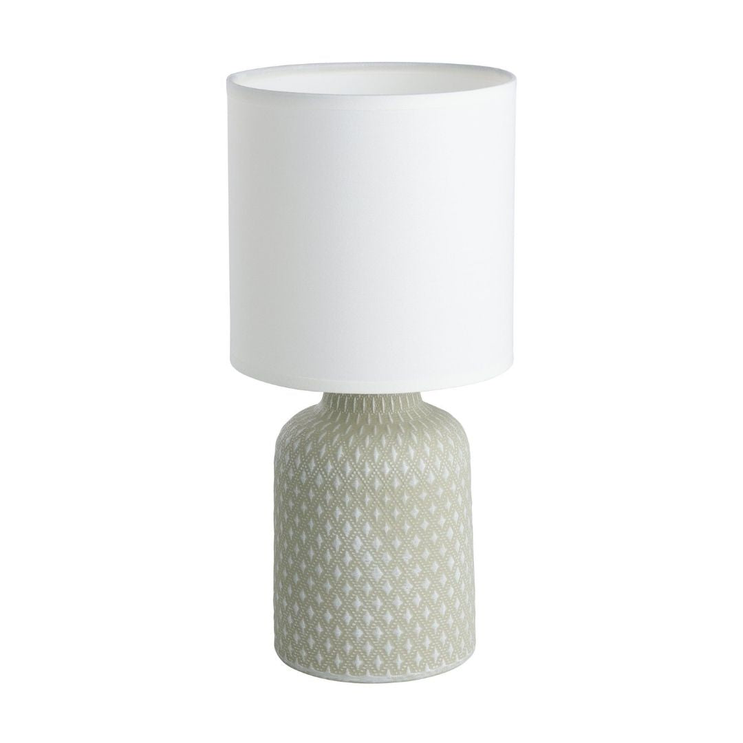 Bellariva Grey Ceramic Table Lamp