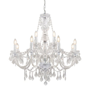 Clarence 12 Light Crystal Chandelier