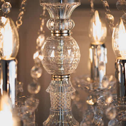 Clarence 12 Light Crystal Chandelier