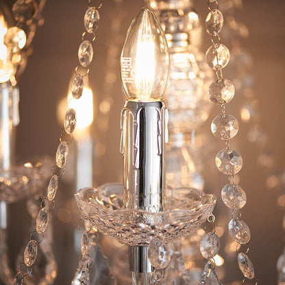 Clarence 12 Light Crystal Chandelier