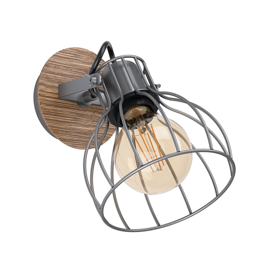 Sambatello Bronze 1 Light Wall Light