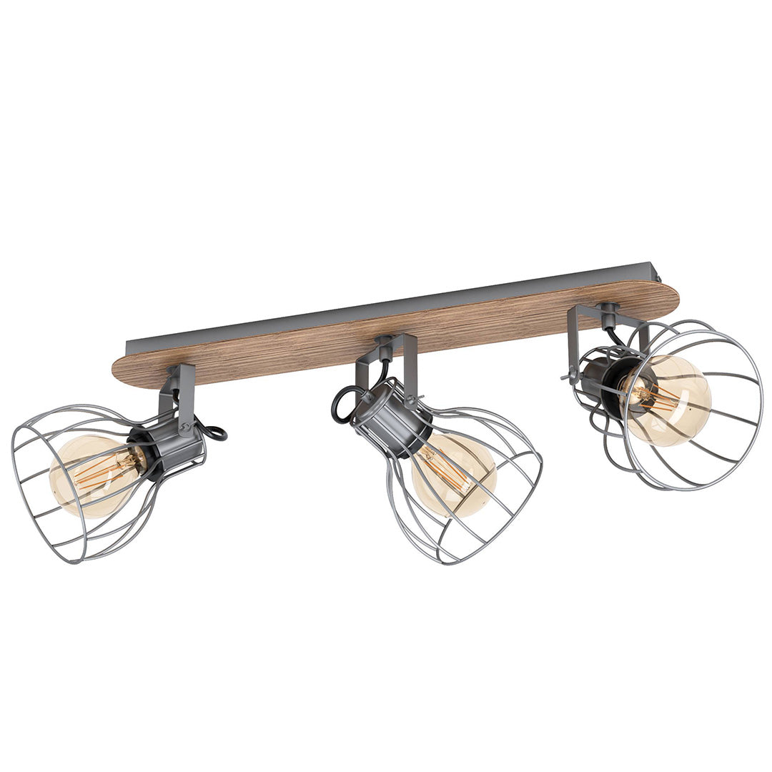Sambatello Bronze 3 Light Spotlight Bar