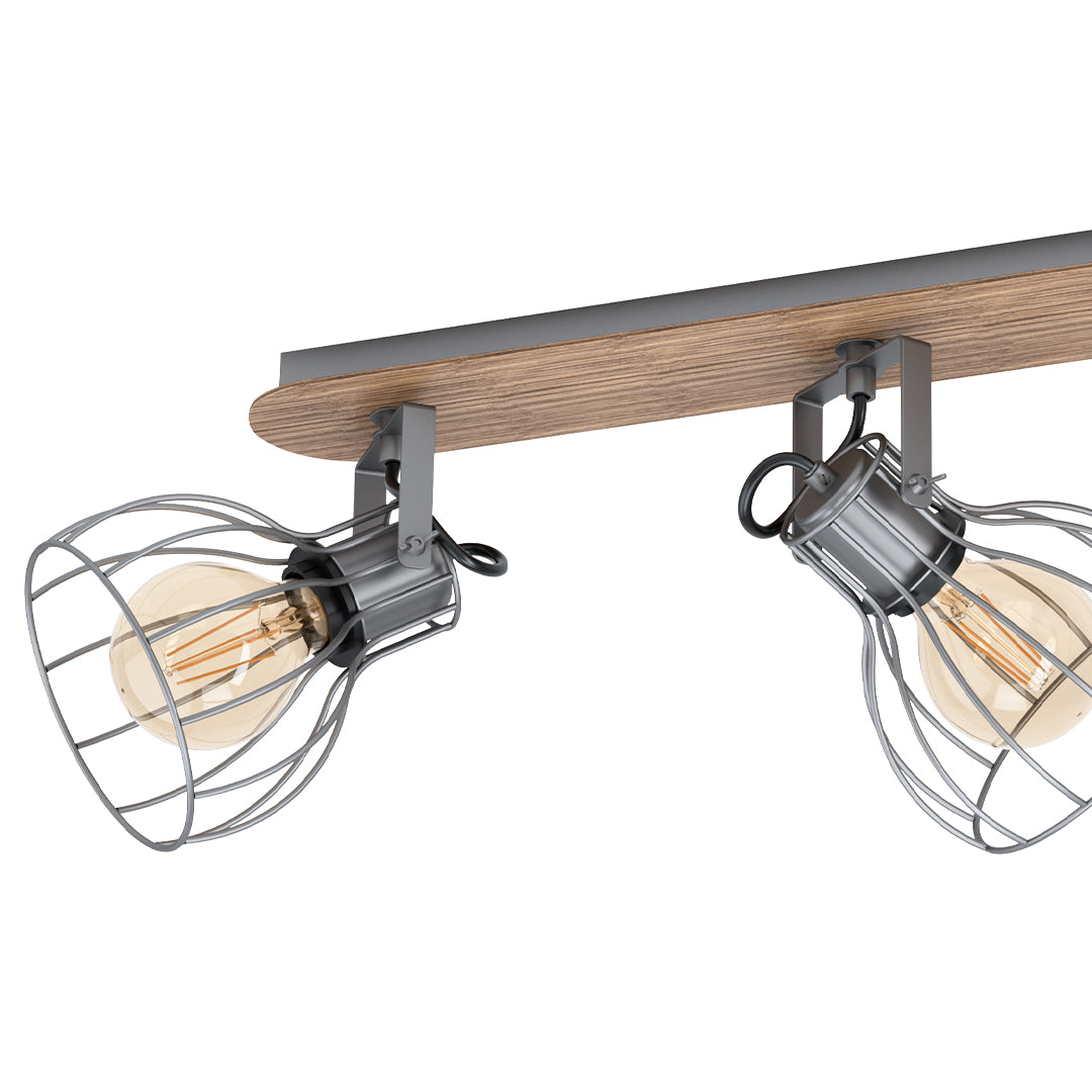 Sambatello Bronze 3 Light Spotlight Bar