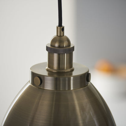 Franklin Small Pendant Antique Brass