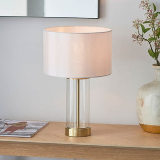 Lessina Gold & Glass Touch Table Lamp