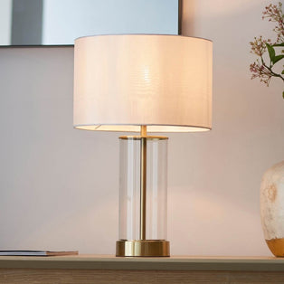 Lessina Gold & Glass Touch Table Lamp