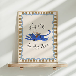 Fly Me To The Moon Art Print