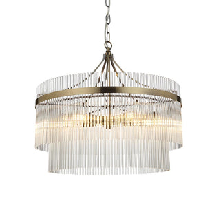 Marietta 5 Light Antique Brass Pendant Ceiling Light