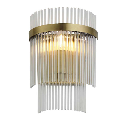 Marietta Antique Brass Wall Light