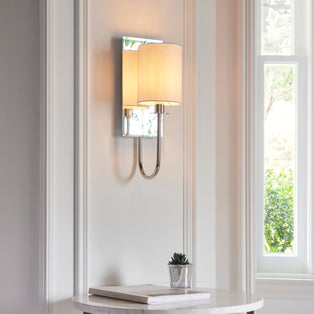 Maia Nickel Wall Light