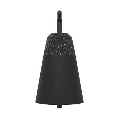 Canterras 1 Light Black and Grey Wall Light