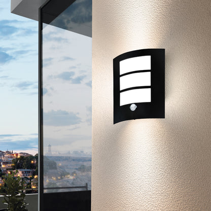 City Black Outdoor Wall Light