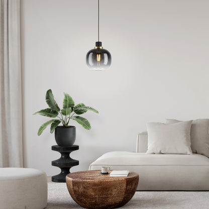 Oilella Black Ceiling Pendant