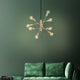 Gradoli 8 Light Gold Pendant Ceiling Light