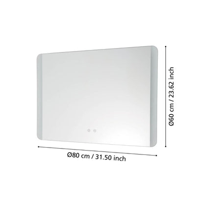 Buenavista Landscape 2-Light LED Touch Bathroom Mirror