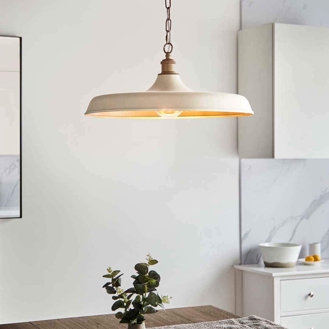 Charlie White Pendant