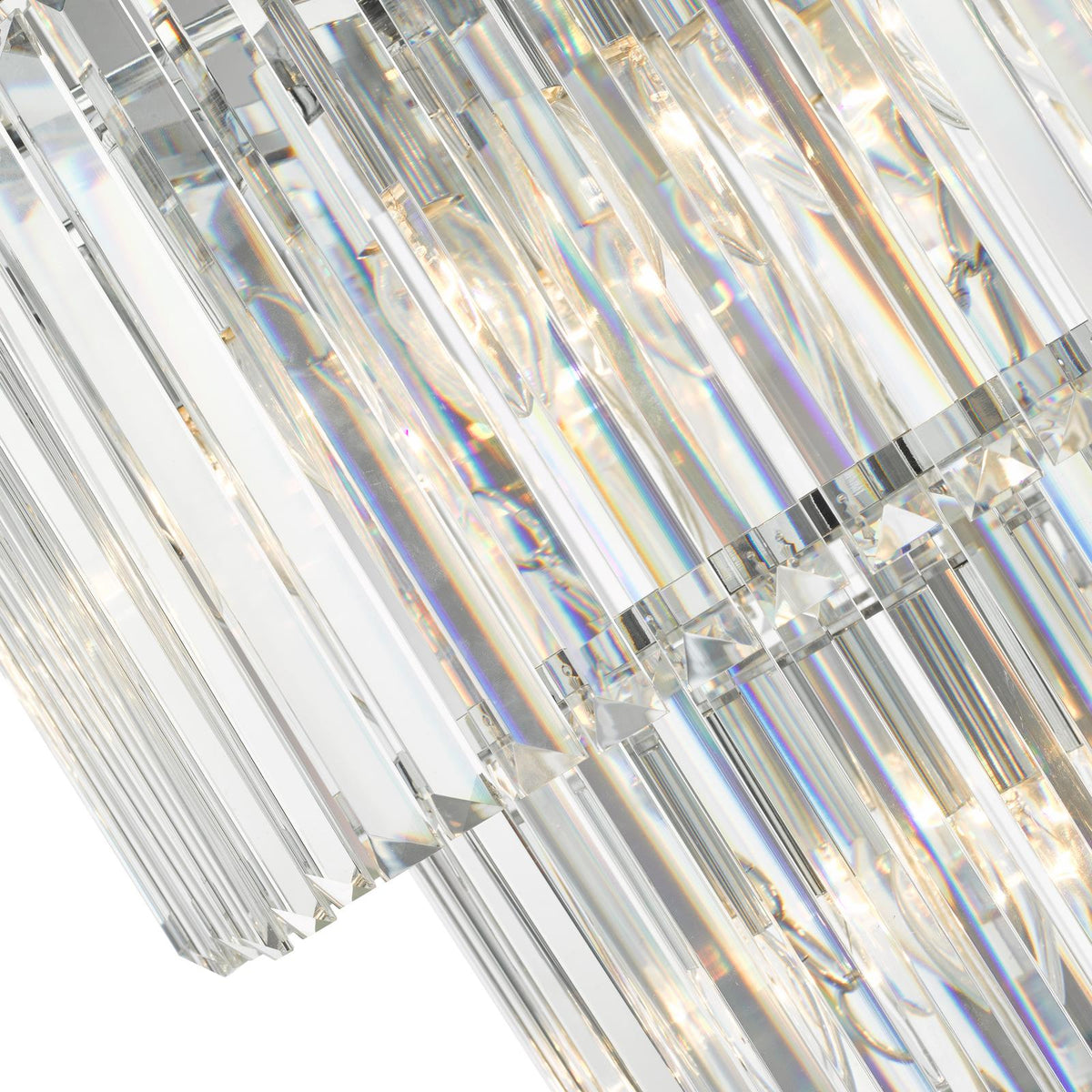 Angel 28 Light Chandelier Crystal and Polished Chrome