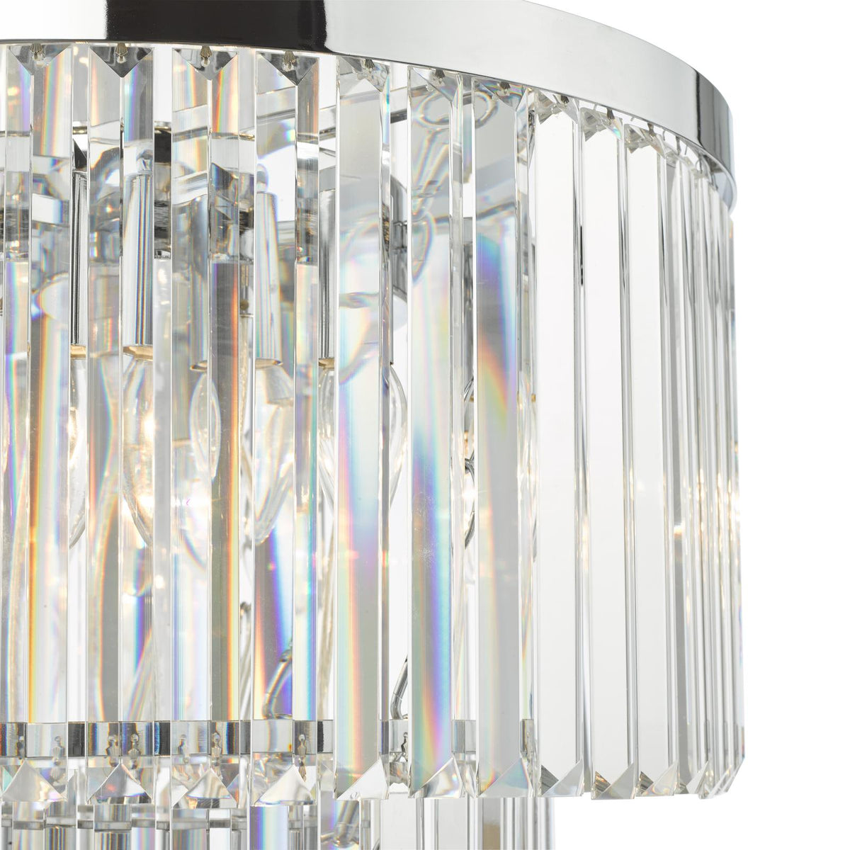 Angel 28 Light Chandelier Crystal and Polished Chrome