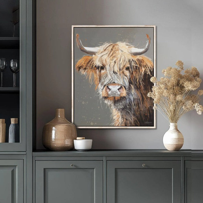 Brodie Framed Canvas