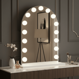 Charlize Arch Hollywood Mirror 80 x 60cm