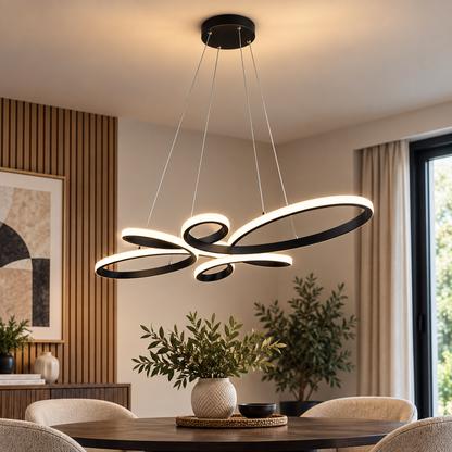Fly Matt Black LED Ceiling Pendant