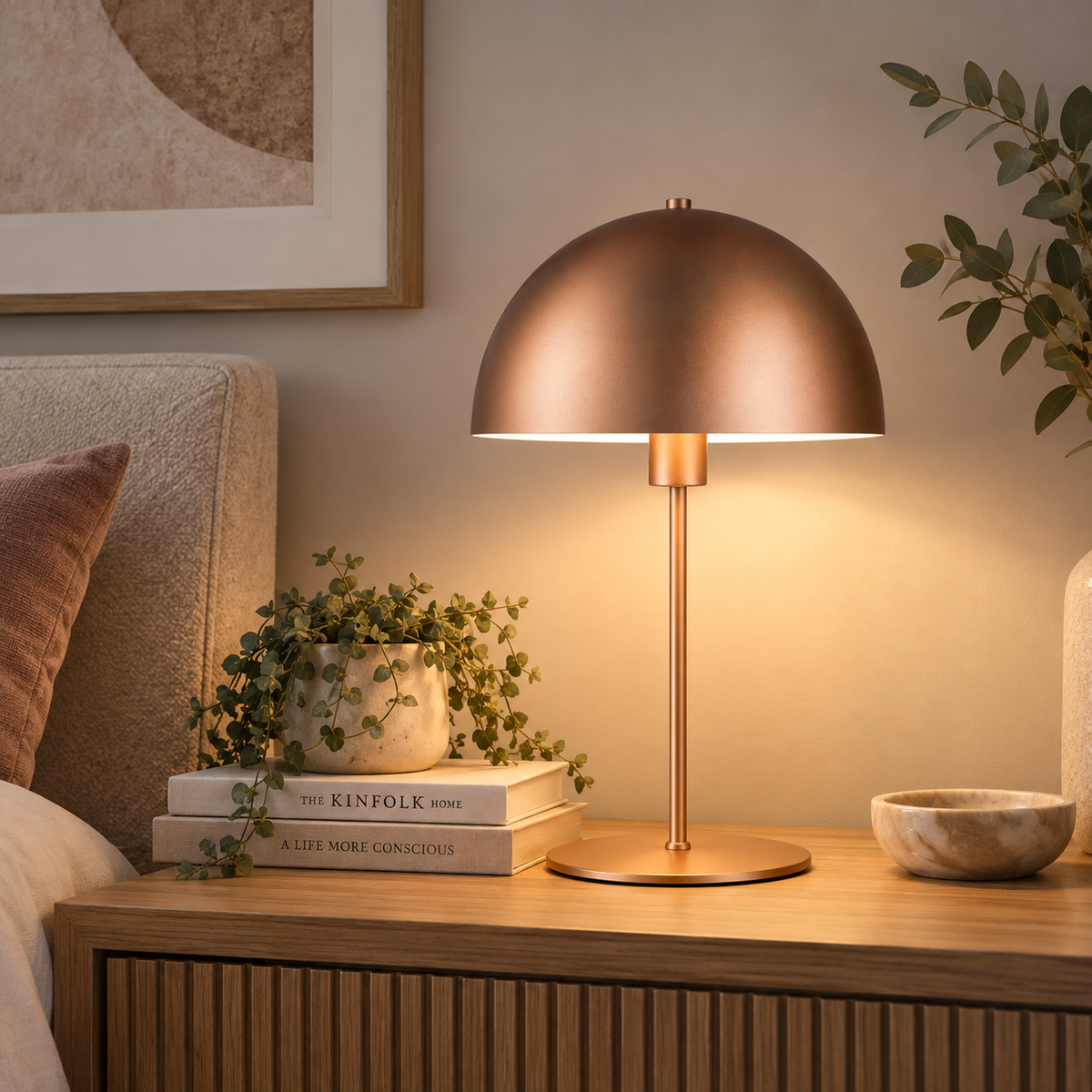 Nola Copper Table Lamp