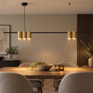 Genesis Black & Gold Pendant Bar