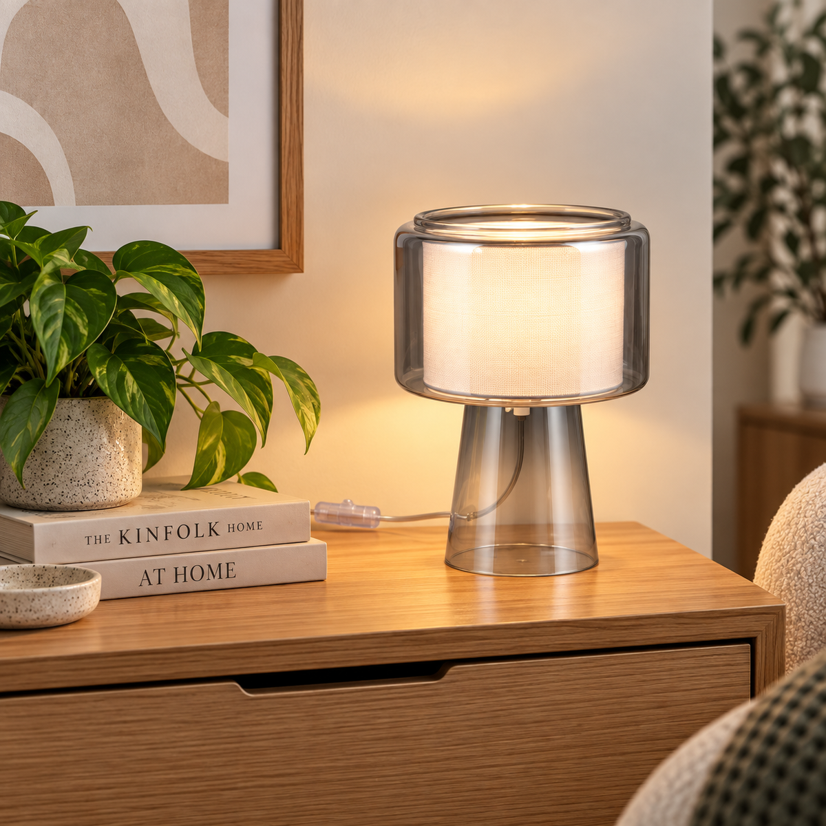 Rocka Clear Table Lamp