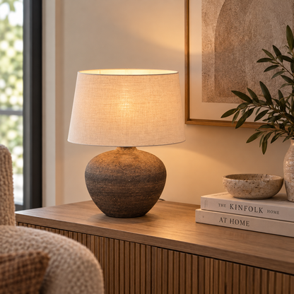 Lou Brown Table Lamp Medium