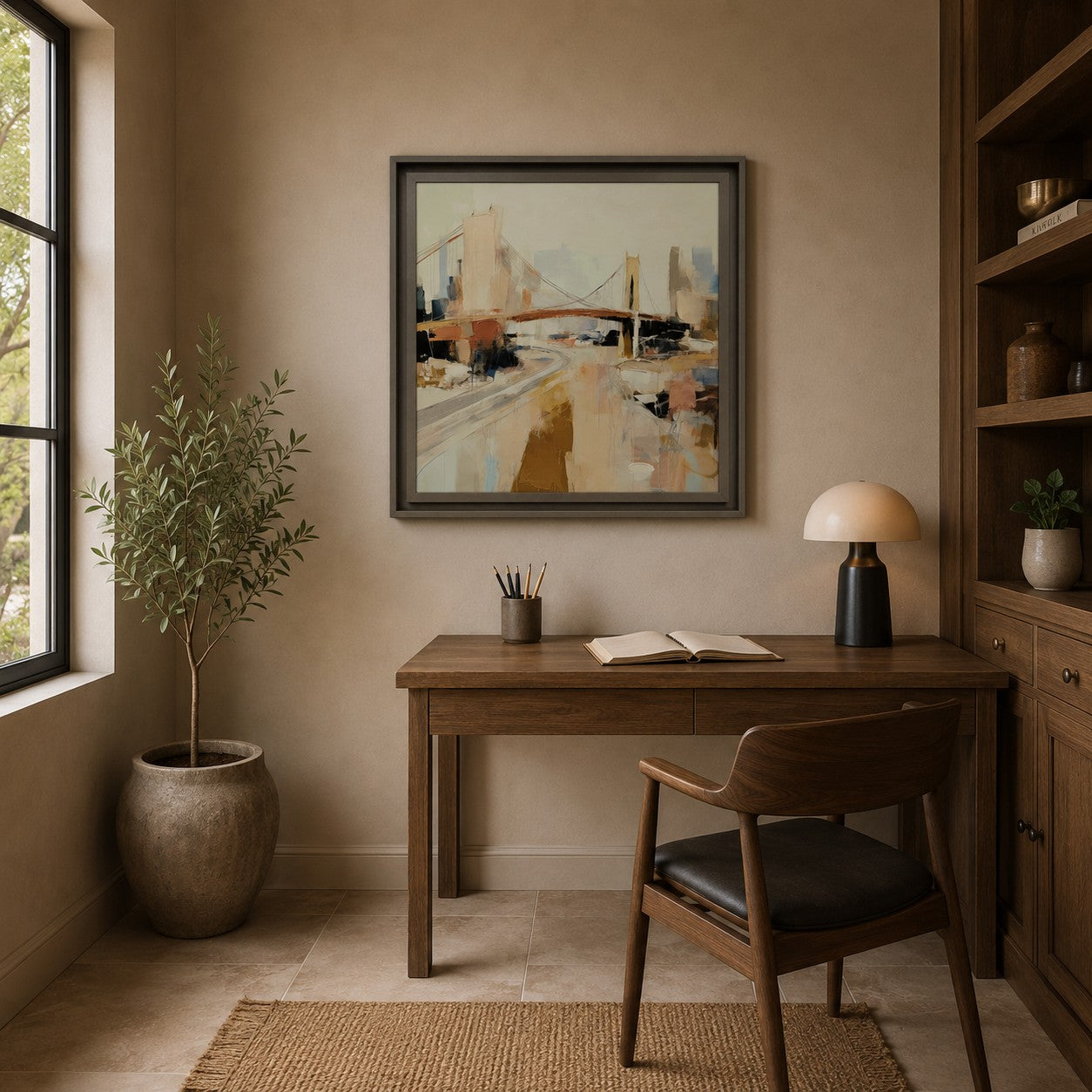 Street Vibes 60x60cm Framed Canvas