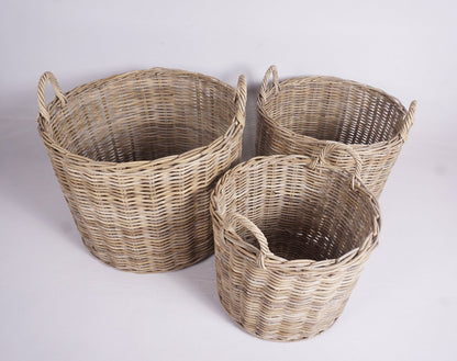 Wovenhill Round Kubu Basket
