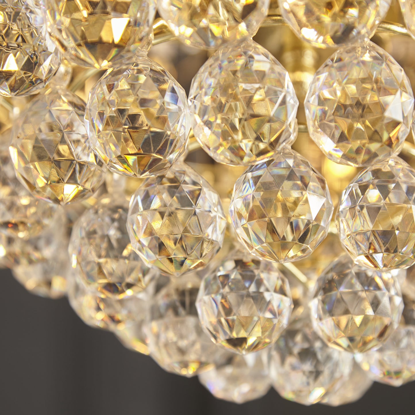 Fargo 6 Light Brass Pendant