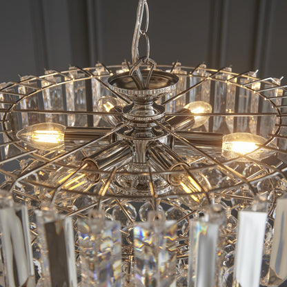 Fargo 6 Light Chrome Pendant