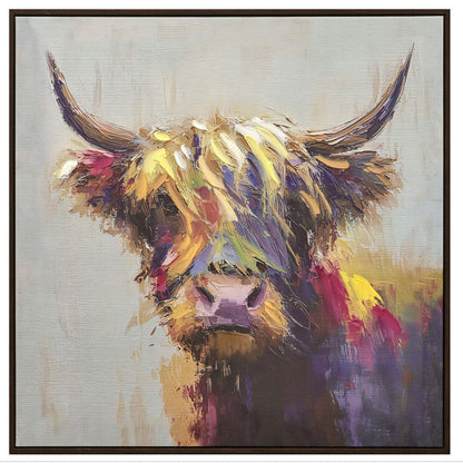 Hamish 60x60cm Framed Canvas