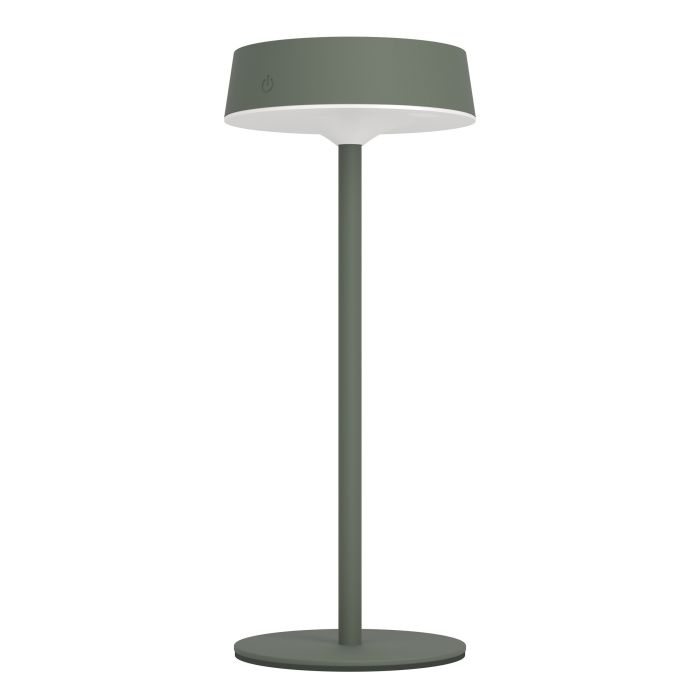 Simeri Green LED Rechargeable Table Lamp