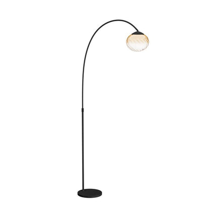 Pantoja Black LED Floor Lamp