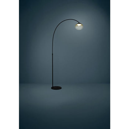 Pantoja Black LED Floor Lamp