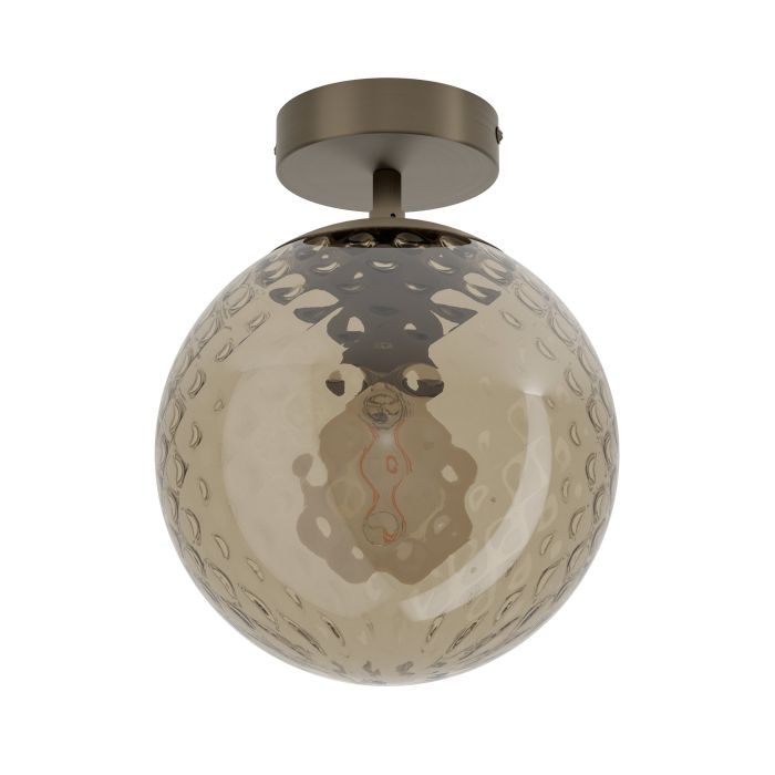 Rondo Bronze Flush Ceiling Light