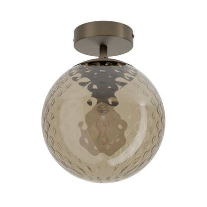 Rondo Bronze Flush Ceiling Light